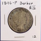 1896-P Barber Half Dollar