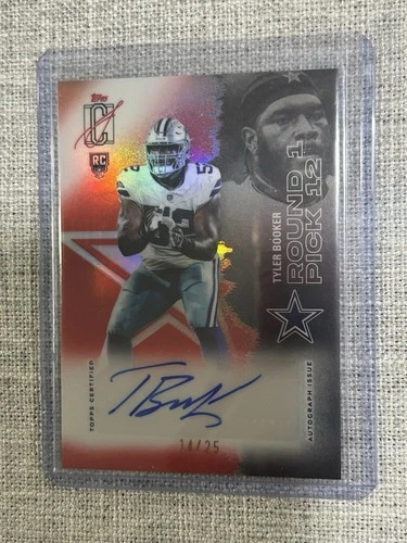 2025 Topps Signature Tyler Booker Rookie Class Autographs (RAW)