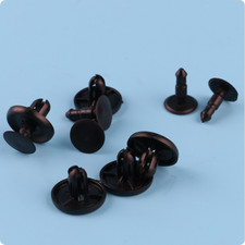 FIT SKODA 10X PLASTIC CLIPS WHEEL ARCH INNER WING LINING ENGINE COVERS&SHIELDS