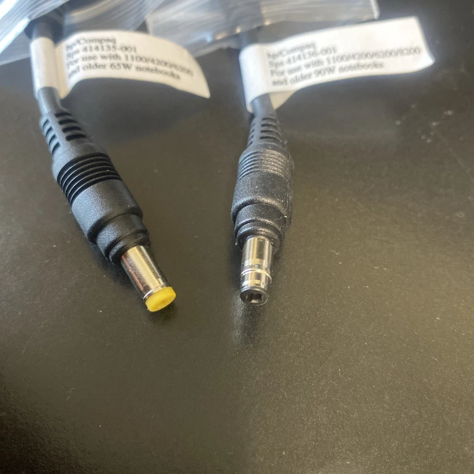HP 406824-001 414136-001 406823-001 414135-001 AC Adapter Cables - Image 4 of 4