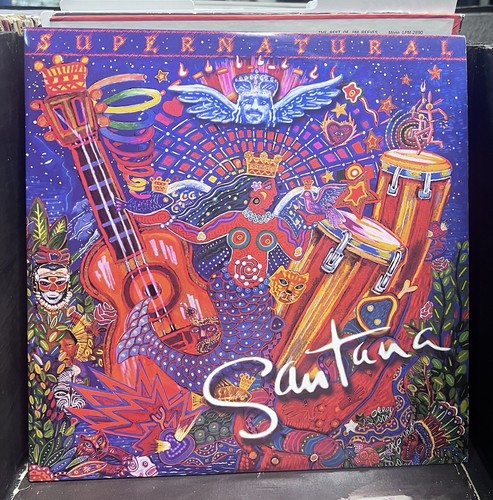 SANTANA SUPERNATURAL VINYL LP 200 Gram Limited Edition RARE!!!!!!