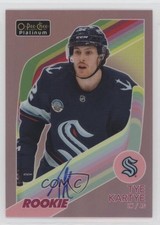 2023-24 O-Pee-Chee Platinum Retro Rookies Red Rainbow Tye Kartye #R-92 Auto 1q7q