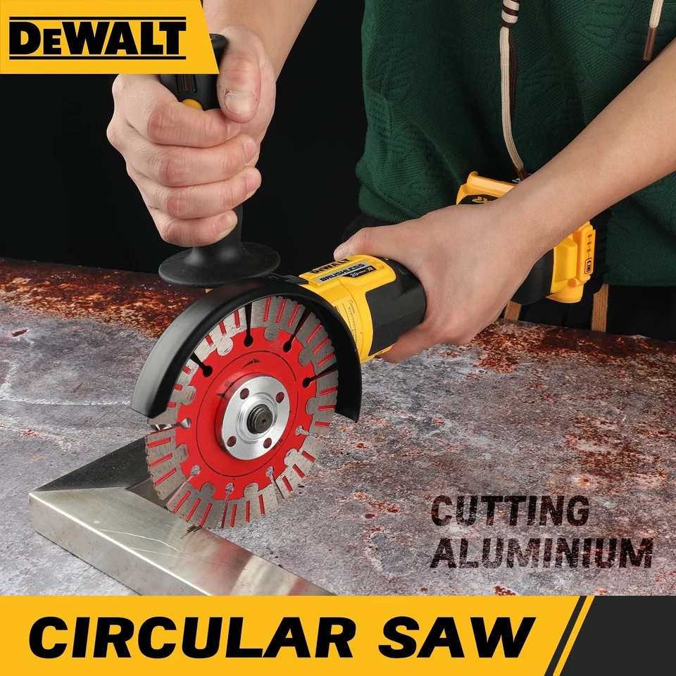 DEWALT DCG405NT 18V Brushless 125mm Angle Grinder Flat Head ( Charger KIT ) - Image 4 of 4