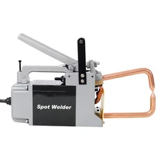Spot Welder 1/8" Welding Tip Gun 120V Electrodes Hand Weld Spot 6" Throat Depth