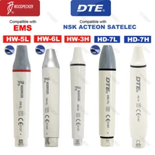 Woodpecker DTE Dental Ultrasonic Scaler Handpiece LED Light Fit EMS SATELEC NSK 