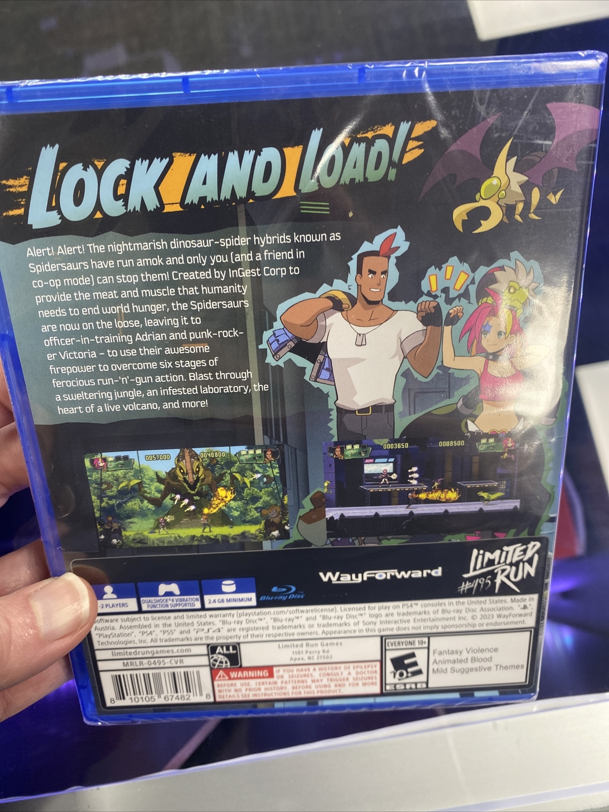 LIMITED RUN 495 SPIDERSAURS (PS4) Playstation 4 eBay