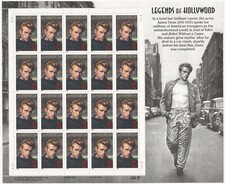James Dean Stamp Sheet for sale | eBay