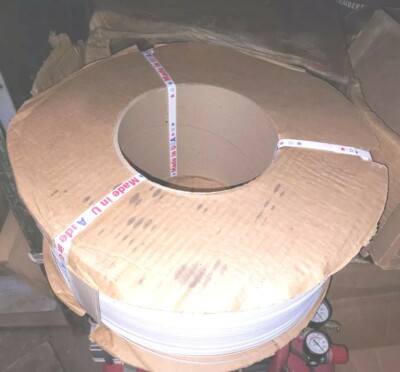 Machine Grade Polypropylene Strapping - White 3/8" X 12900