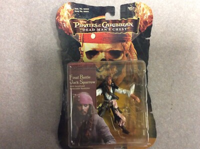 Pirates Of The Caribbean Dead Man's Chest Capt Jack Sparrow w sword  Zizzle 2006