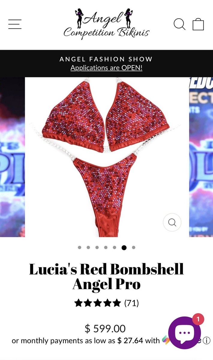 Angel Competition NPC/IFBB Bikini Suit