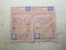 Patchology Serve Chilled Rose Hydrating Protecting Sheet Mask Set Of 2 x 2