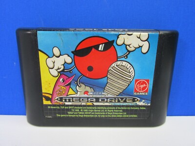 Vintage Sega Mega Drive Cool Spot Videospiel nur Cart ORIGINAL 7UP