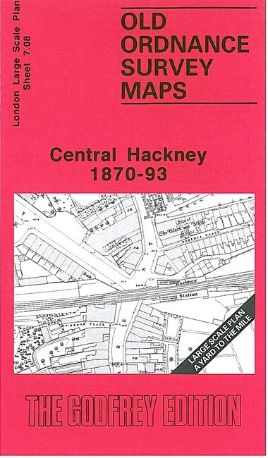 Central Hackney 1870-93  London Large Scale Sheet 7.08