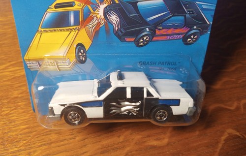 HOT WHEELS CAR CRACK UPS MATTEL CRASH PATROL 7065 POLICE MOC MISB 80'S VHTF rlc - Foto 4 di 7