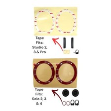 NEW 2 Pair Cushion Adhesive 3M Tape For Beats by Dre Solo 4 Studio Pro Ear Pad