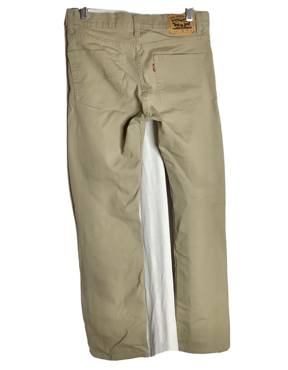 Levi 514 2024 tan jeans