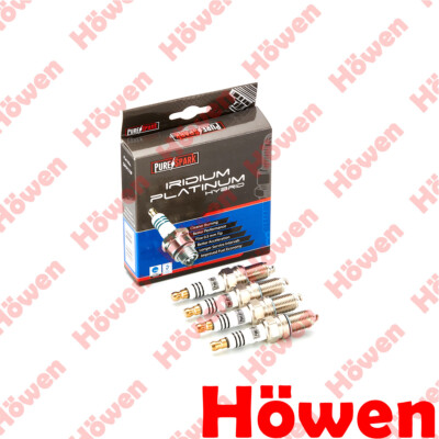 Howen 4x Iridium Platinum Upgrade Spark Plugs Fits Ford KA (Mk2) 1.2 Petrol (200
