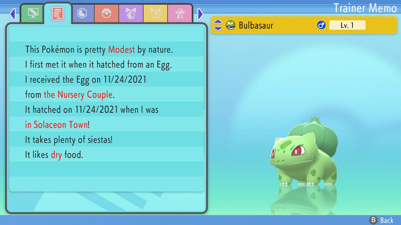 Shiny/non-shiny Bulbasaur/venusaur 6IV Brilliant 