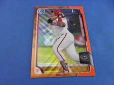 Yasmany Tomas Bowman Chrome Prospects 2015 BCP25 Orange Wave? Refractor 