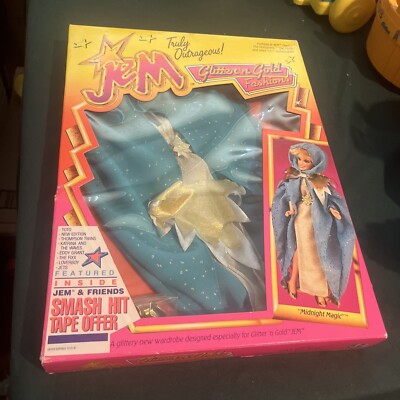 JEM Truly Outrageous! Glitter N Gold Fashion  Midnight Magic Outfit Hasbro #4283