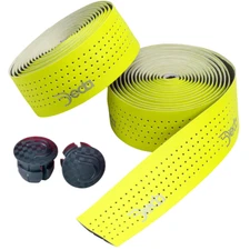 Deda Mistral Synthetic Leather Handlebar Tape Fluorescent Yellow Road Cross Bike