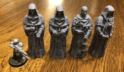 Grimdark Gothic Statues 28mm Wargaming Scenery Terrain compatible 40K Kill Team