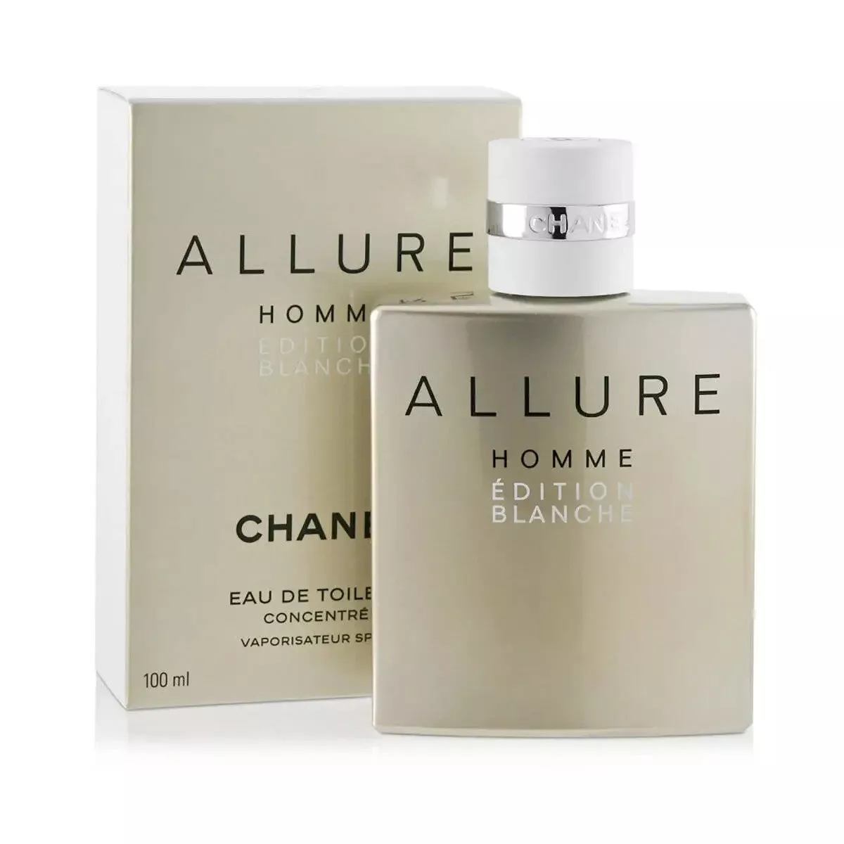 chanel homme blanche