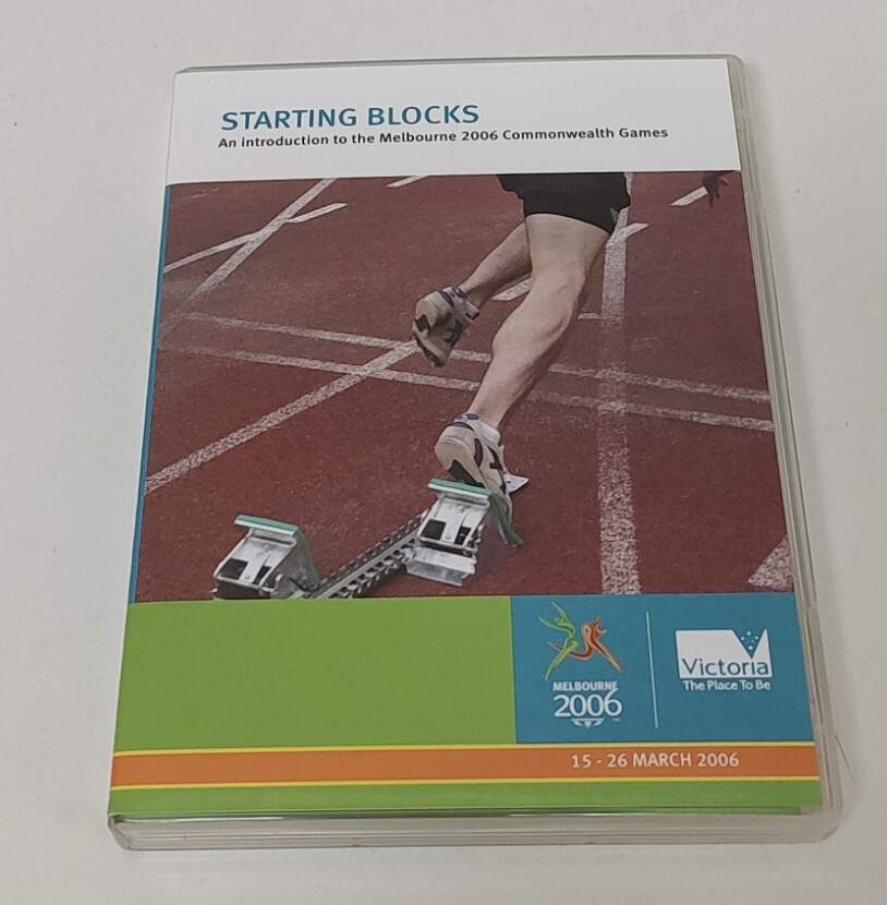 Rare Starting Blocks Intro to Melbourne 2006 Commonwealth Games  