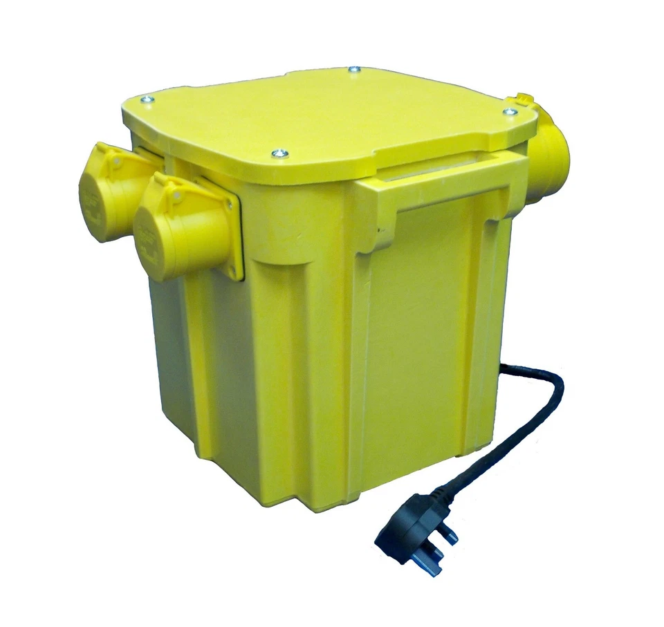 110 Volt Transformer 5 KVA 2 X 16 a & 1 X 32 Amp 110V Single Phase Fits E205042 - Image 3 of 4