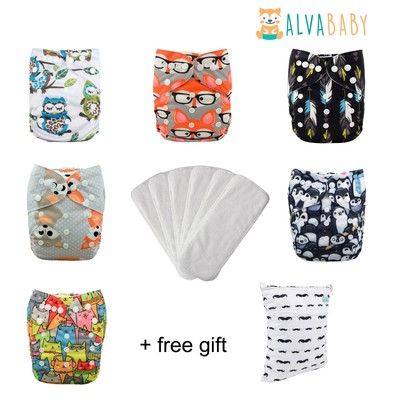 washing alva baby cloth diapers