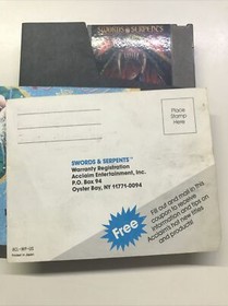 Swords and Serpents NES Game + Box Complete Original