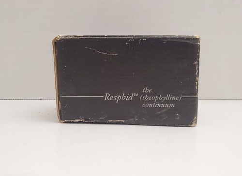 Respbid Medical Drug Advert Promo Metal Art Vintage 1970's In Original Box - Picture 13 of 13