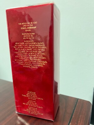 DOLCE & GABBANA RED by DOLCE & GABBANA 8.4 FL oz / 250 ML Shower