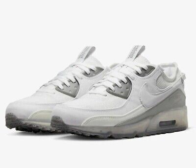 Nike Air Max Terrascape 90 White Grey DQ3987-101 Men's Size Nike Air Max Terrascape 90 White Grey DQ3987-101 Men's Size