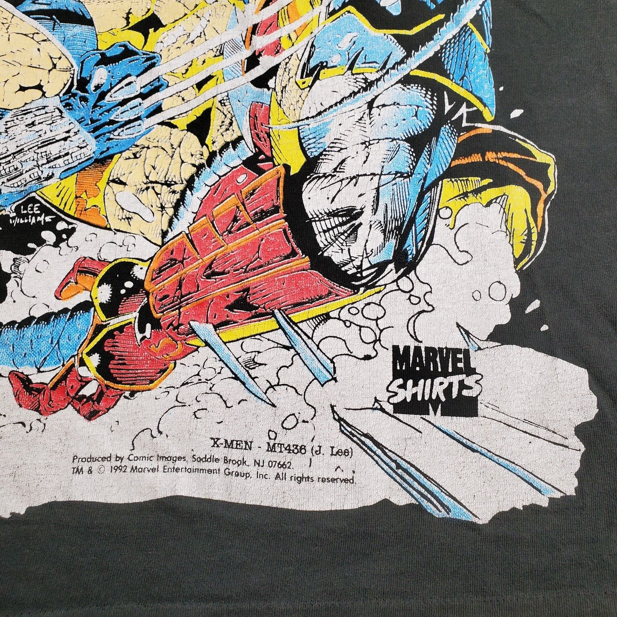 Vintage 1992 Marvel Comic Images Wolverine vs Omega-Red T Vintage 1992 Marvel Comic Images Wolverine vs Omega-Red T