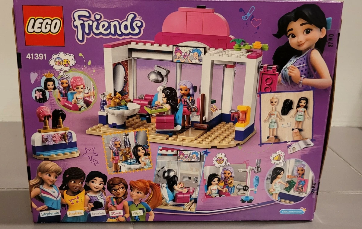 Lego friends heartlake city hair salon 41391 building online kit