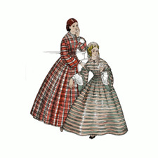 Past Patterns 0702 - Late 1850s Dart Fitted B...