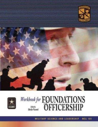 MSL 101 Foundations of Officership by R. O. T. C. Cadet Command Staff ...
