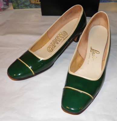 slim fit dress slacks Mauri Arsenal 4642/9 Hunter Green Calfskin/Alligator Dress Shoes 8.5 main image 1