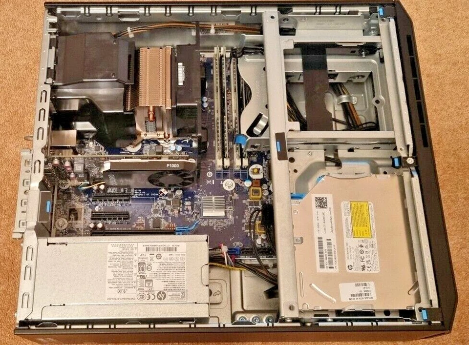HP Z2 SFF G4 PC Workstation, i7 8700, 64GB RAM, 1TB NVME, QUADRO P1000, Win10/11 - Image 4 of 4