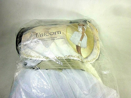 Princes Princess Paradise Unicorn Costume Dress, X-Small, White, New With Tags - Picture 6 of 7