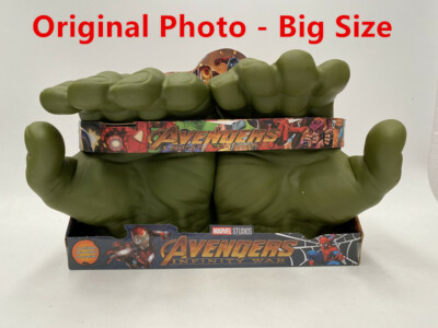 Marvel Avengers Hulk Gamma Grip Fists Smash Big Small Size Fist