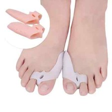 6 Gel Bunion Straightener Corrector Protector Splint Toe Spreader Cushion Gel Pa