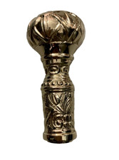 Nautical Handmade Solid Brass Knob style Handle for Walking stick / Canes