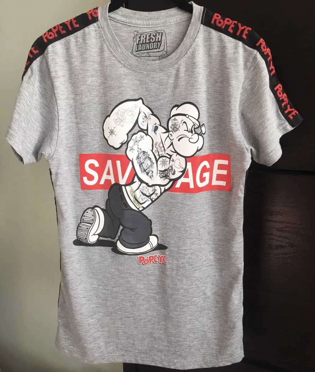 POPEYE SAVAGE T-SHIRT - SIZE SMALL- UNISEX - GENTLY USED | eBay
