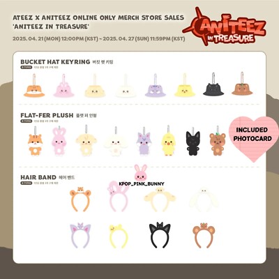 ON HAND] ATEEZ ANITEEZ POP-UP STORE ANITEEZ IN TREASURE | eBay