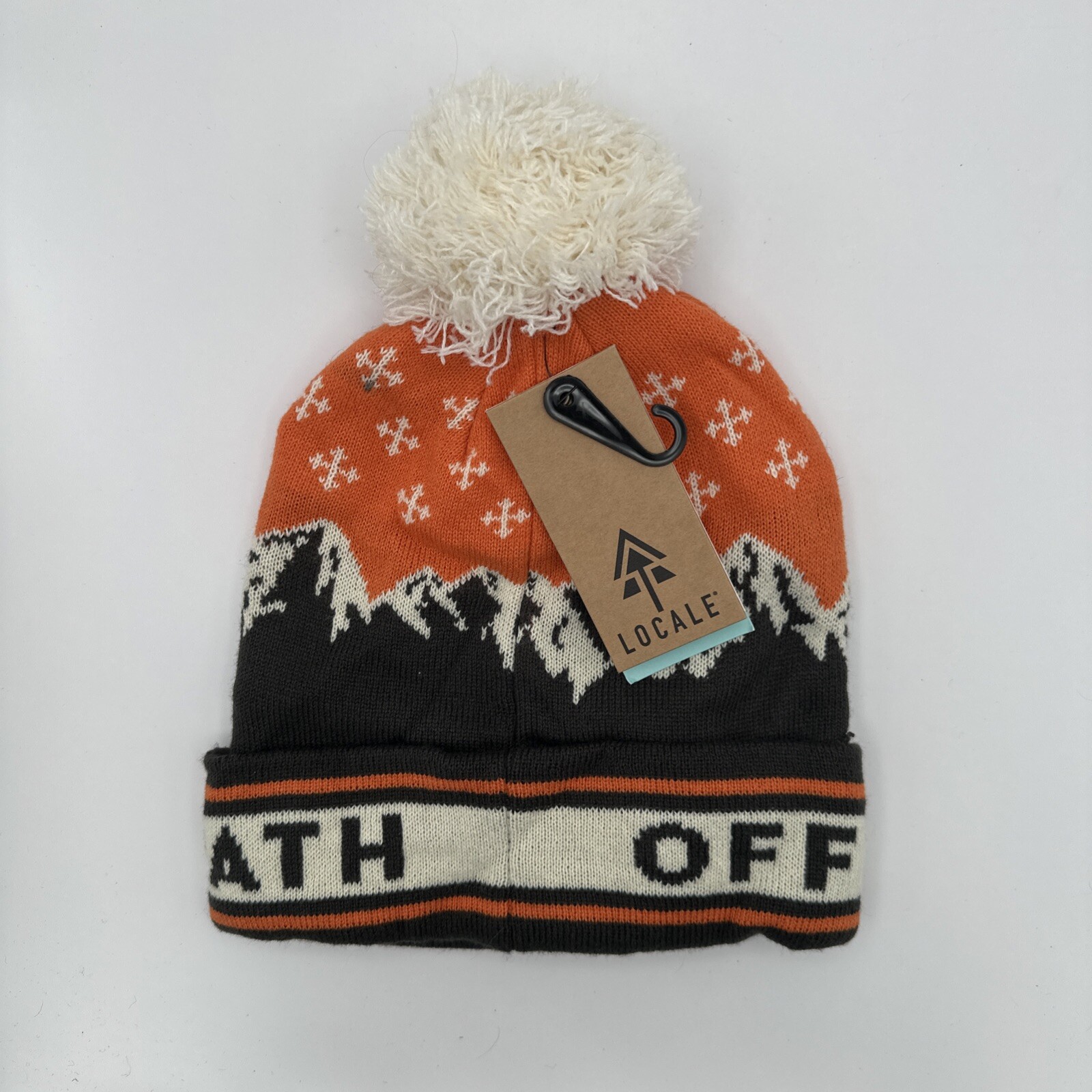 The Beaten Path Winter Pom Pom Hat Mountains Bird