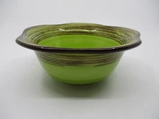 GAIL PITTMAN SIMPLY GAIL GREEN CEREAL BOWL - 6 1/2" x 2 3/4"    0611G