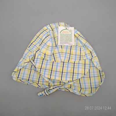 Ergee Baby Sommermütze Sonnenschutz [43-45 * 6-9 Mo] Schirm Nackenschutz ~ Neu