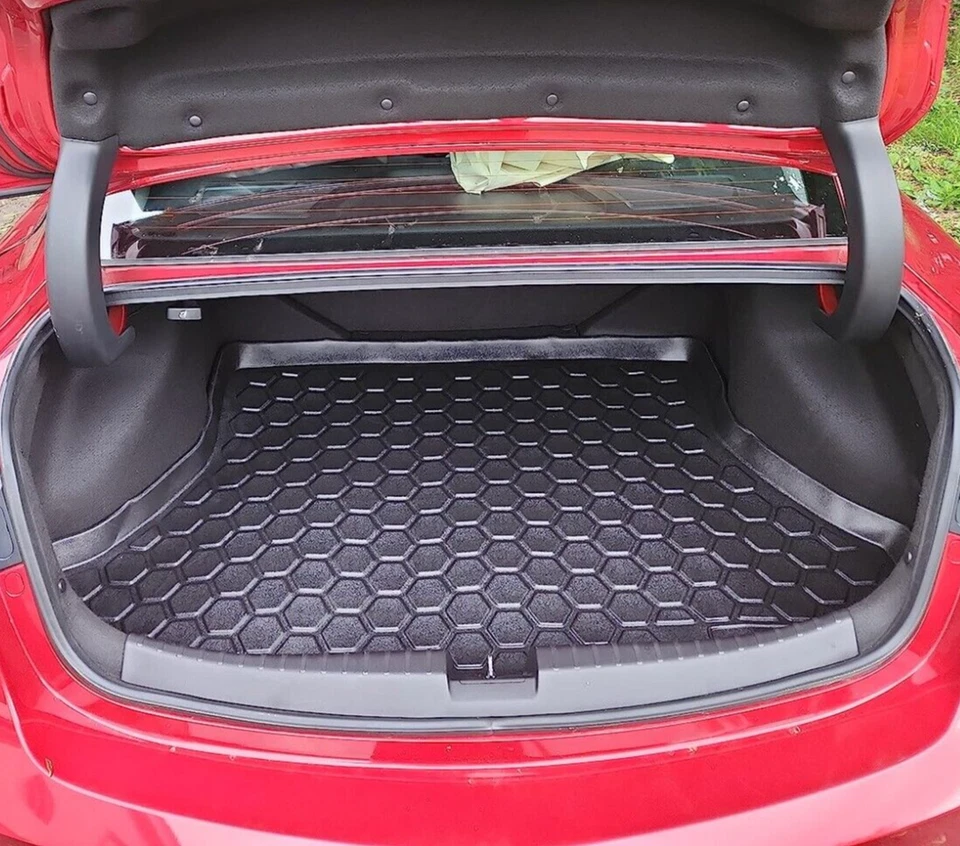 Rear Trunk Area Cargo Liner Floor Tray Boot Pad Mat for ACURA ILX 2013-2022 - Image 4 of 4